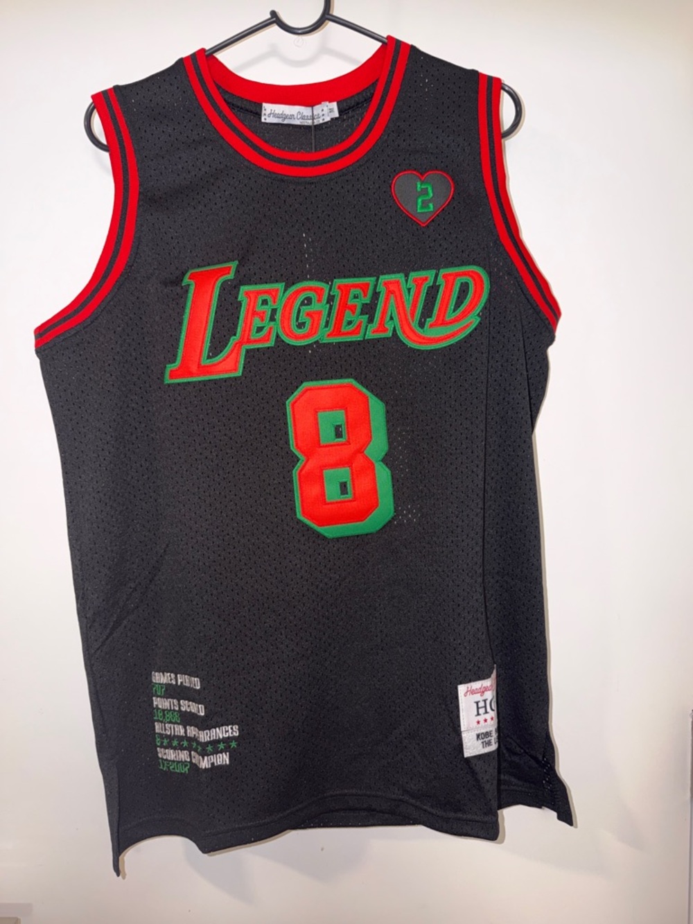 🏀🐍🏀 Kobe Bryant Legend of the Mamba Jersey- Size M